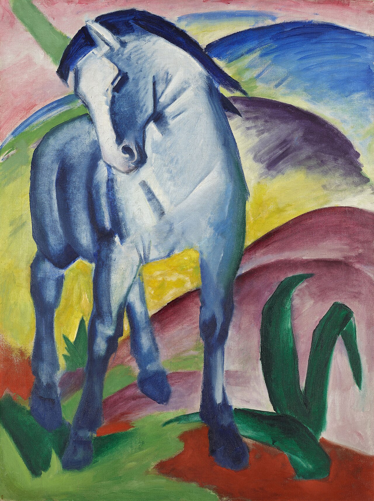 Franz Marc: Blaues Pferd 1911